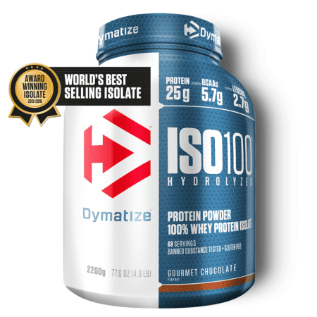 Dymatize ISO 100 Dymatize-Висококачествен хидролизиран суроватъчен протеин изолат.