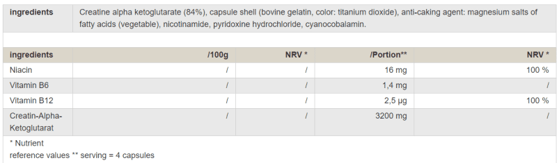 PEAK Creatine AAKG - Image 2