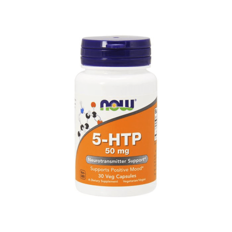NOW 5-HTP 50 MG - 30 КАПСУЛИ