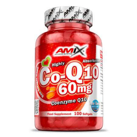 AMIX Coenzyme Q10 60 mg. / 100 Softgels.