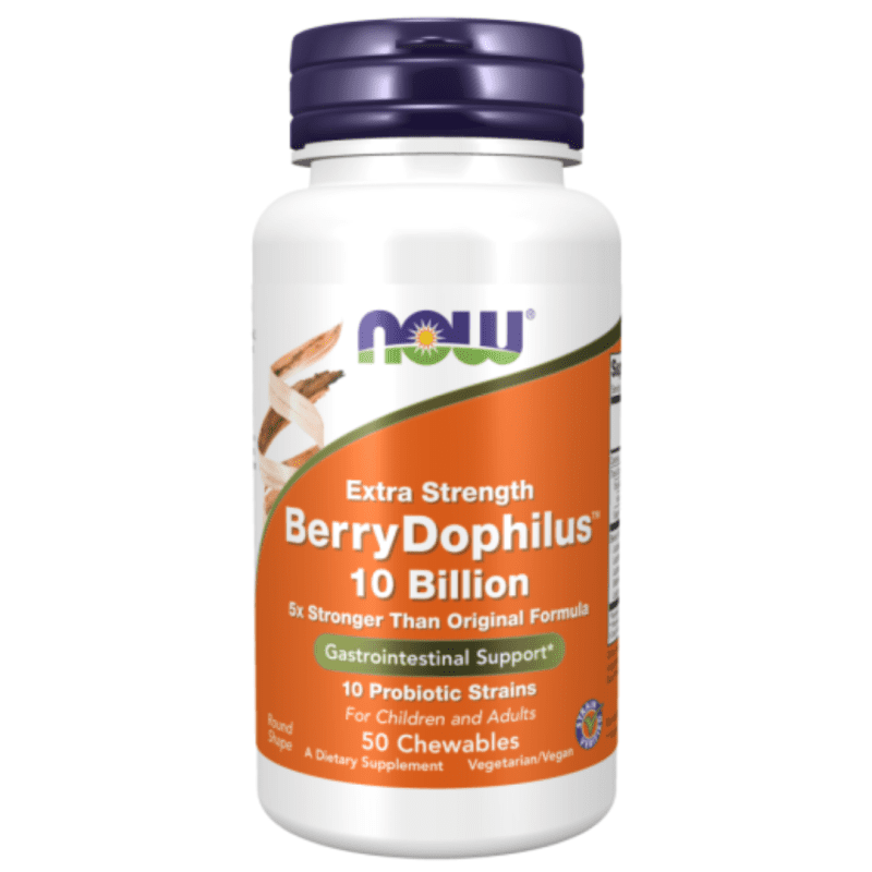 NOW Foods - BerryDophilus - 50 таблетки